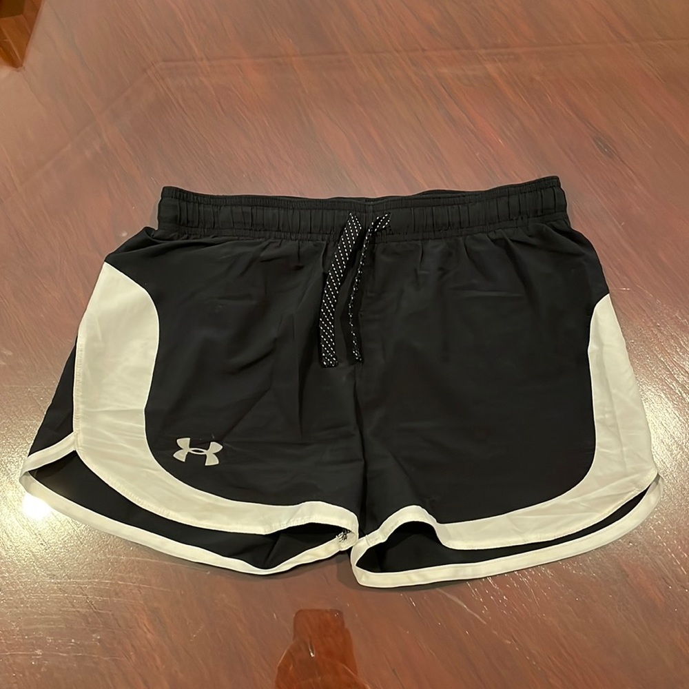 Black Under Armour athletic shorts